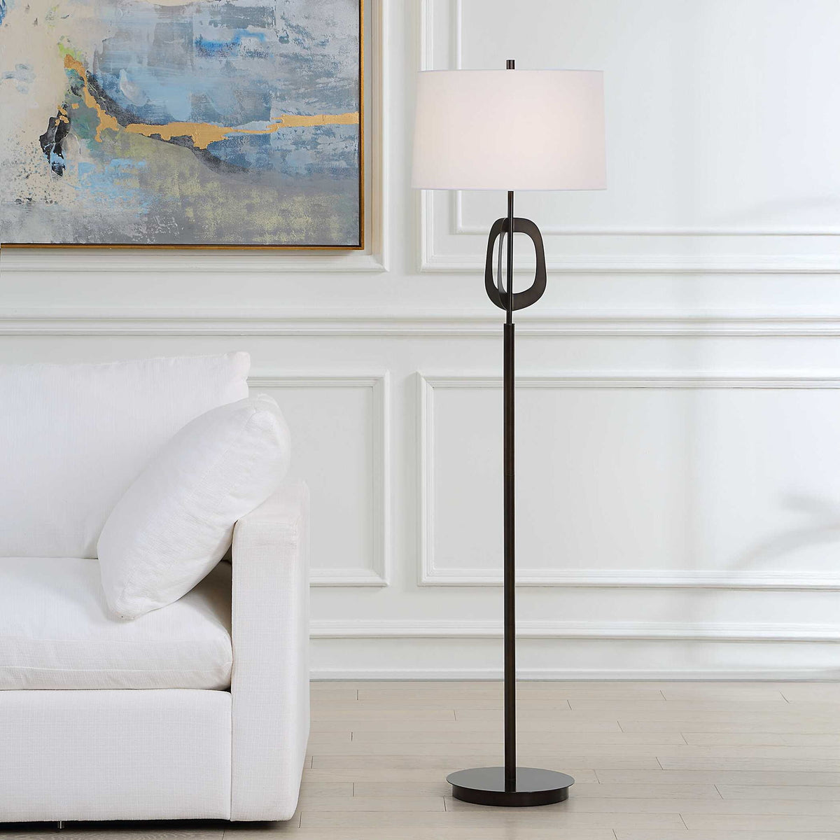 Floor Lamp - Oil Rubbed Bronze Painted