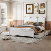 Platform Bed With With 2 Big Drawers And Trundle - R&R Furniture Gallery (Fountain Valley, CA)