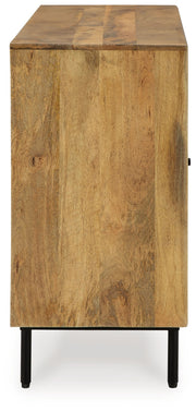Cadewick - Accent Cabinet - Natural - R&R Furniture Gallery (Fountain Valley, CA)