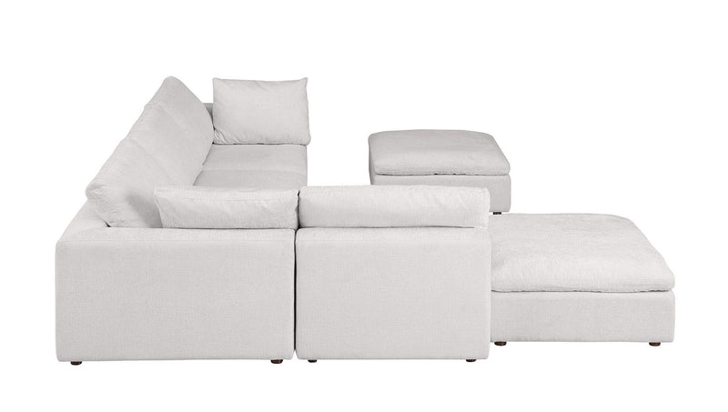 1100 - 6-Piece 3-Seat Sectional (Italian Fabric)