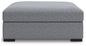 Bealton - Oversized Accent Ottoman - Salt And Pepper - R&R Furniture Gallery (Fountain Valley, CA)
