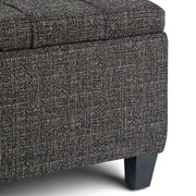 Harrison - Upholstered Coffee Table Storage Ottoman - R&R Furniture Gallery (Fountain Valley, CA)