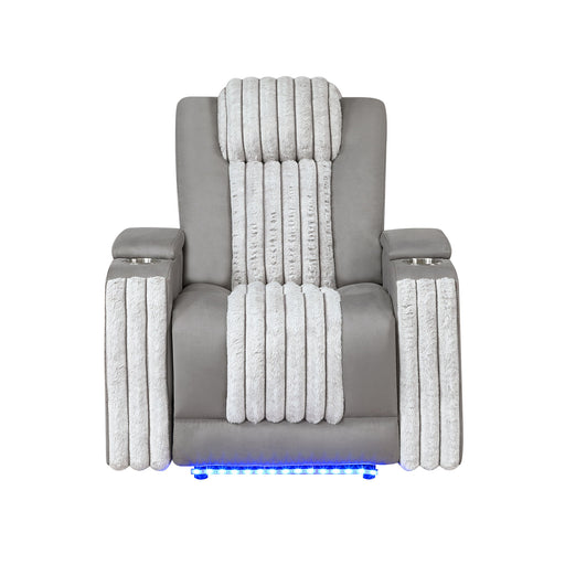 Duran - Power Recliner With Power Headrest - R&R Furniture Gallery (Fountain Valley, CA)