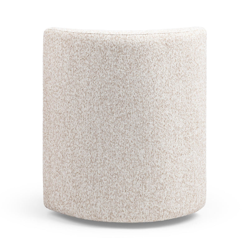 Solano - Outdoor Swivel Dining Chair - Hushed Oat