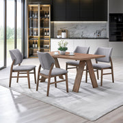 Sarha - Dining Table - Walnut - R&R Furniture Gallery (Fountain Valley, CA)