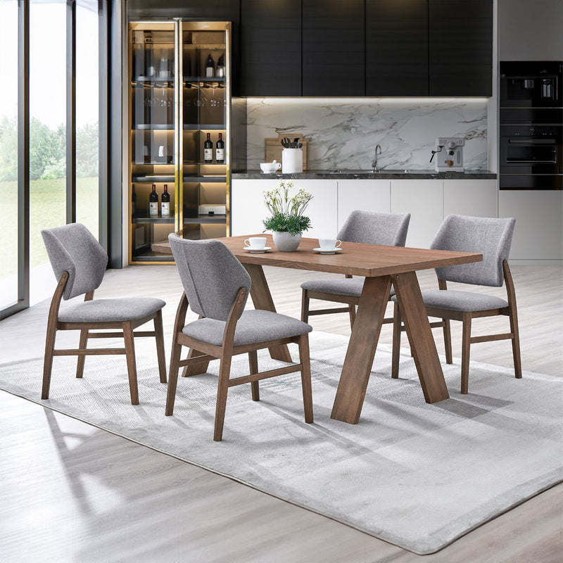 Sarha - Dining Table - Walnut - R&R Furniture Gallery (Fountain Valley, CA)