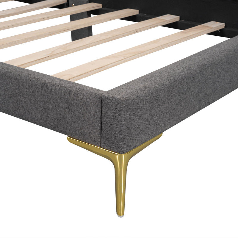 Upholstered Daybed With Headboard And Armrest, Support Legs - R&R Furniture Gallery (Fountain Valley, CA)