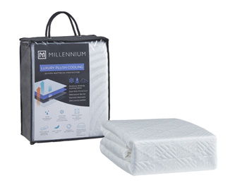 Advanced Protector - Queen Mattress Protector (Set of 4) - White - R&R Furniture Gallery (Fountain Valley, CA)
