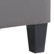 Upholstered casual ottoman by Glory Furniture featuring a stylish, comfortable design suitable for modern living spaces.