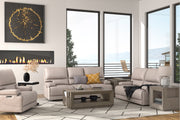 Parker Living Whitman - Verona Linen - Powered By Freemotion Power Reclining Sofa Loveseat and Recliner