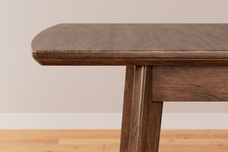 Lyncott - Rectangular Dining Room Butterfly Extension Table - Brown - R&R Furniture Gallery (Fountain Valley, CA)