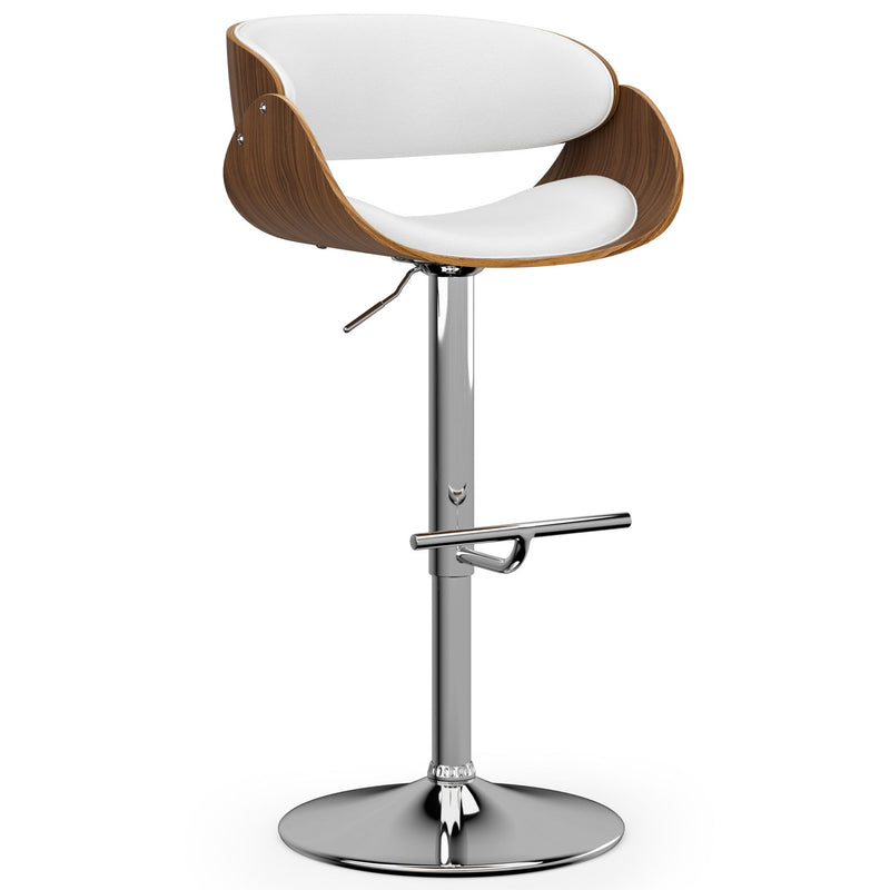 Amery - Mid Century Modern Adjustable Swivel Bar Stool - R&R Furniture Gallery (Fountain Valley, CA)