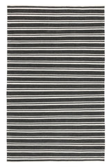 Classic Home Palma Stripe Rug featuring a modern striped design in soft, neutral colors for living room or bedroom decor.
