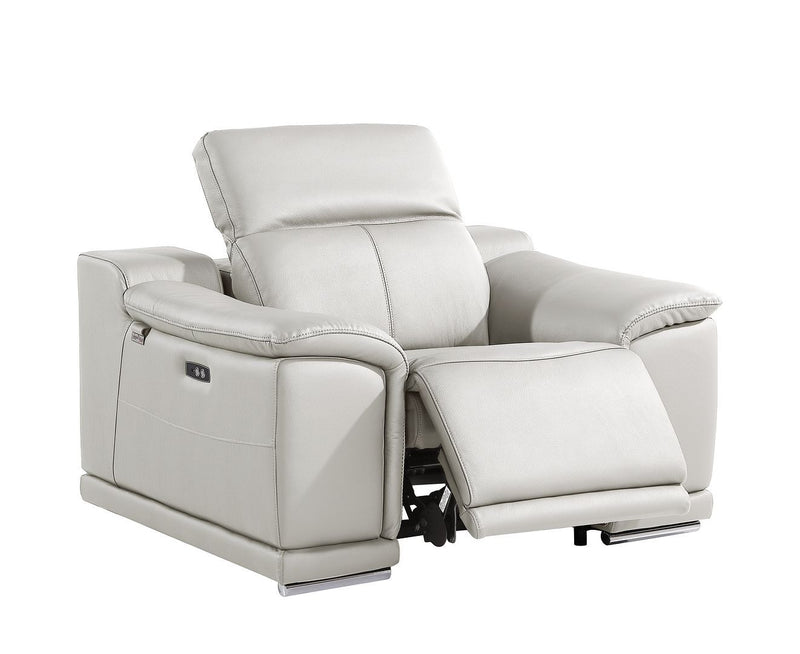 9762 - 7-Piece Modular Power Reclining Sofa, Loveseat And Chair Set With 5 Power Recliners In