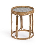 Lindy - Rattan Side Table - Natural - R&R Furniture Gallery (Fountain Valley, CA)