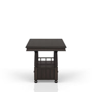 Counter Height Dining Table - Coffee - R&R Furniture Gallery (Fountain Valley, CA)