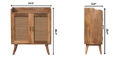 Larissa - T Bar Raised Cabinet - Brown - R&R Furniture Gallery (Fountain Valley, CA)