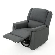 Glider Recliner With Swivel, Manual Reclining Chair - R&R Furniture Gallery (Fountain Valley, CA)