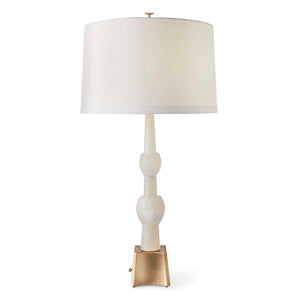 Steeple - Table Lamp - Brass / White
