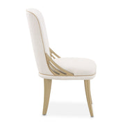 La Terrazza - Dining Side Chair (Set of 2) - Creamy Pearl - R&R Furniture Gallery (Fountain Valley, CA)