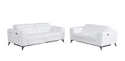 989 - Power Reclining Set With Power Headrest - R&R Furniture Gallery (Fountain Valley, CA)