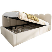 Upholstered Daybed With Metal Slatted Base - R&R Furniture Gallery (Fountain Valley, CA)