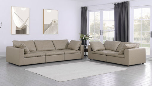 1100 - 2-Piece Sofa Set (Top-Grain Italian Leather) - R&R Furniture Gallery (Fountain Valley, CA)