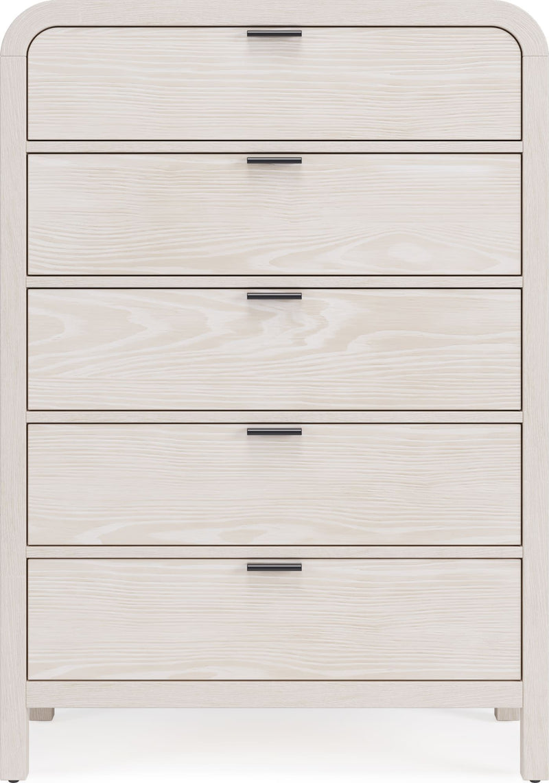 Drake Five Drawer Chest in Sugar