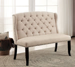 Sania - 2-Seater Loveseat Bench