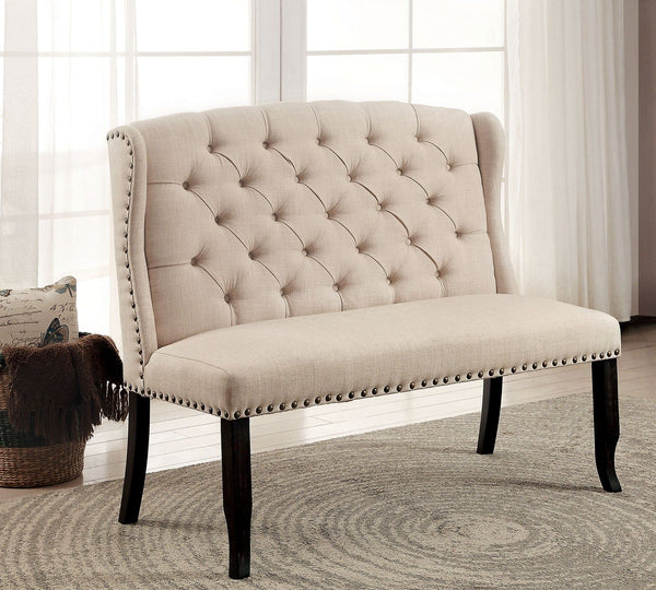 Sania - 2-Seater Loveseat Bench