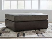 Castille Way - Oversized Accent Ottoman - Fossil - R&R Furniture Gallery (Fountain Valley, CA)