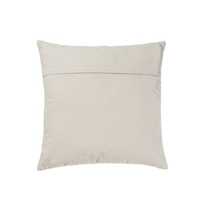 Tabitha - 20" Square Embroidered Throw Pillow - (Cover) - Cream