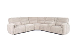 Modesto - Modular Power Reclining Sectional With Power Adjustable Headrests - R&R Furniture Gallery (Fountain Valley, CA)