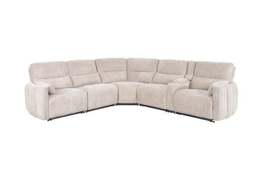 Modesto - Modular Power Reclining Sectional With Power Adjustable Headrests - R&R Furniture Gallery (Fountain Valley, CA)