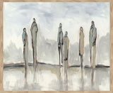Stance - 48" x 72" Painting By Buddy Whitlock - Light Blue - R&R Furniture Gallery (Fountain Valley, CA)