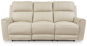 Dahlmoore - Power Reclining Sofa - Almond - R&R Furniture Gallery (Fountain Valley, CA)