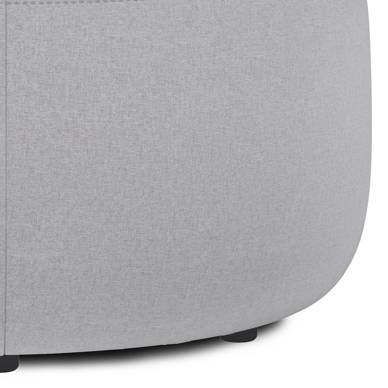 Moore - Upholstered Large Ottoman - R&R Furniture Gallery (Fountain Valley, CA)