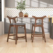 Hester - Upholstered, Square Bar Chair (Set of 2) - R&R Furniture Gallery (Fountain Valley, CA)