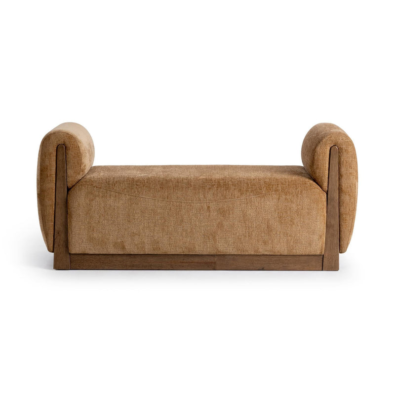 Soraya - Accent Bench - Spiced Amber - R&R Furniture Gallery (Fountain Valley, CA)