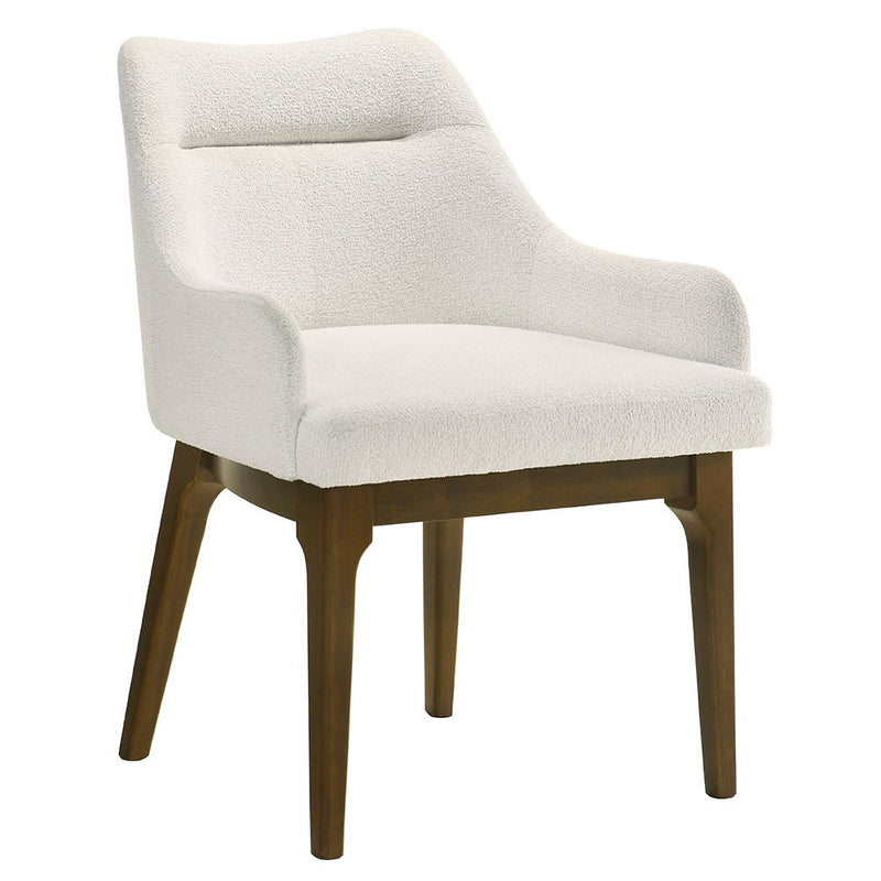 Kasha - Side Chair (Set of 2) - Chenille / Vintage Oak - R&R Furniture Gallery (Fountain Valley, CA)