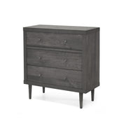 Nystrom - Mid Century Modern 3 Drawer Chest - R&R Furniture Gallery (Fountain Valley, CA)