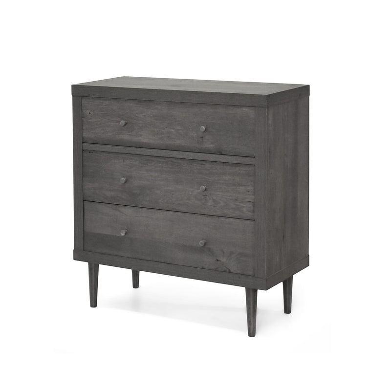 Nystrom - Mid Century Modern 3 Drawer Chest - R&R Furniture Gallery (Fountain Valley, CA)