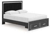 Zuraleus - Upholstered Panel Platform Storage Bed - R&R Furniture Gallery (Fountain Valley, CA)