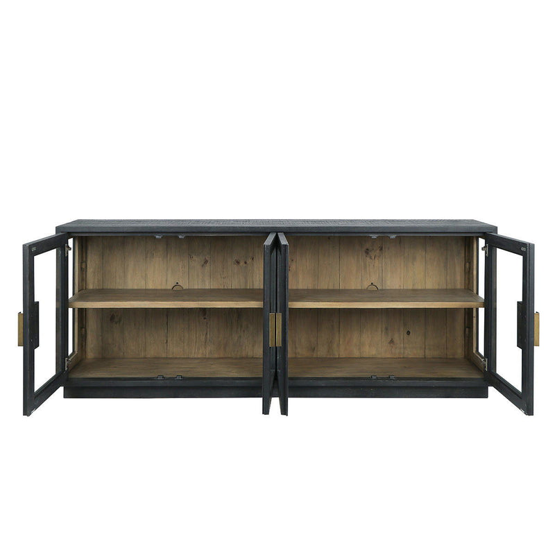 Larson - 4 Door Sideboard - R&R Furniture Gallery (Fountain Valley, CA)
