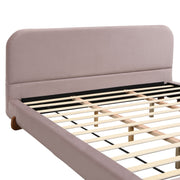 Elegant Upholstered Bed Frame - R&R Furniture Gallery (Fountain Valley, CA)