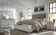 Kanwyn - Upholstered Bedroom Set - R&R Furniture Gallery (Fountain Valley, CA)