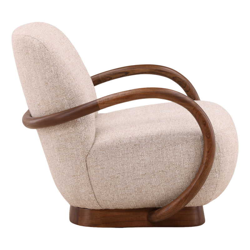 Linfield - Occasional Chair - Field Fawn And Brown