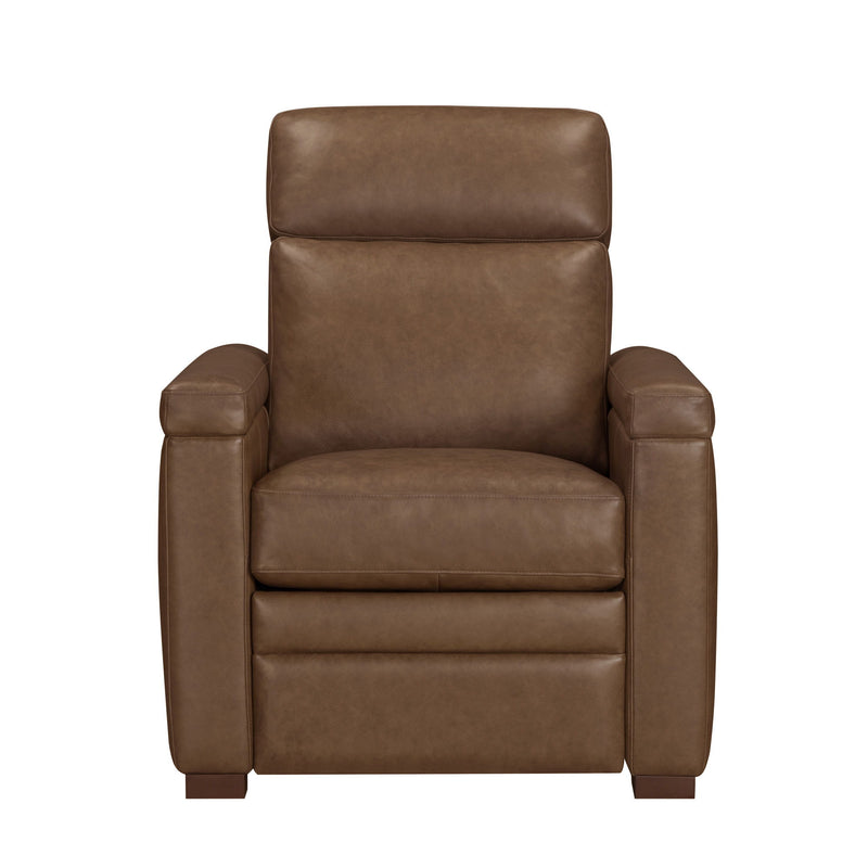 Garrison - Manual Pushback Recliner - Renaissance Tobacco - R&R Furniture Gallery (Fountain Valley, CA)