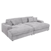 Hilde - Sectional Sofa With 4 Pillows - R&R Furniture Gallery (Fountain Valley, CA)