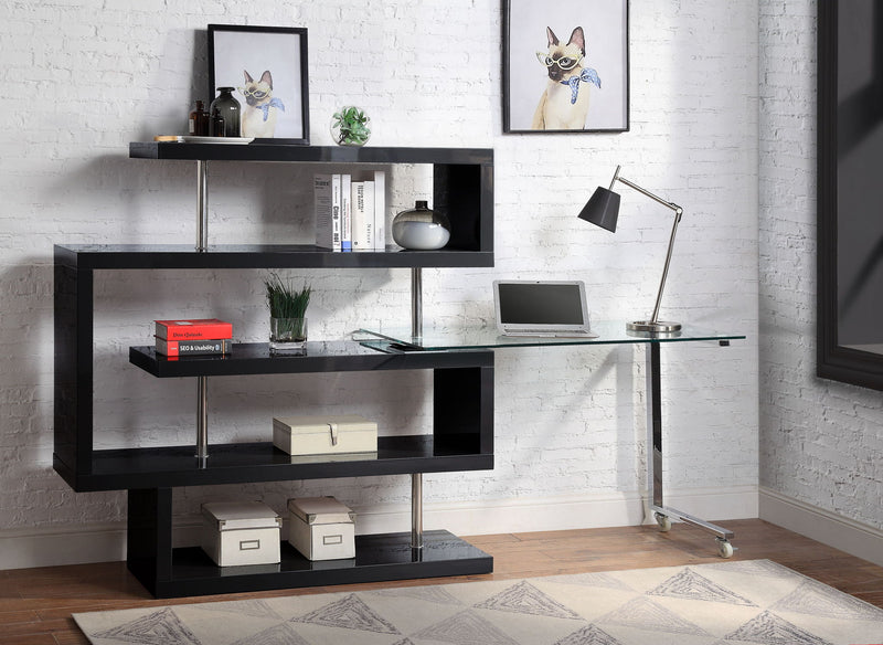 Buck II - Writing Desk With Bookshelf - R&R Furniture Gallery (Fountain Valley, CA)